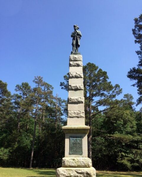 BATTLE OF ALAMANCE MONUMENT