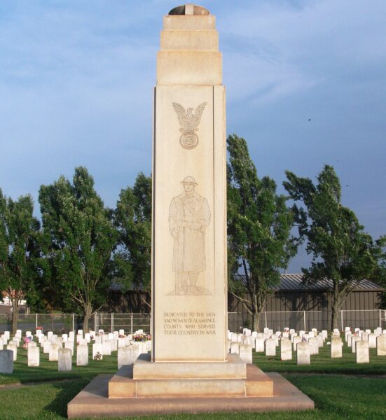 ALAMANCE COUNTY WAR VETERANS MEMORIAL SIDE A