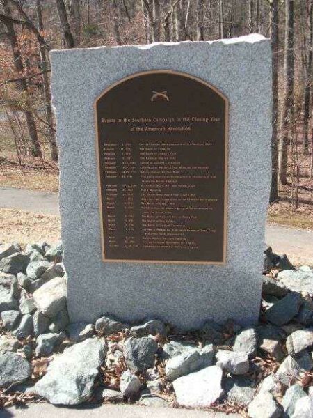 BATTLE OF CLAPP’S MILL REVOLUTIONARY WAR MEMORIAL PLAQUE V